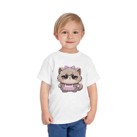 Grumpy kitty - Toddler Tee