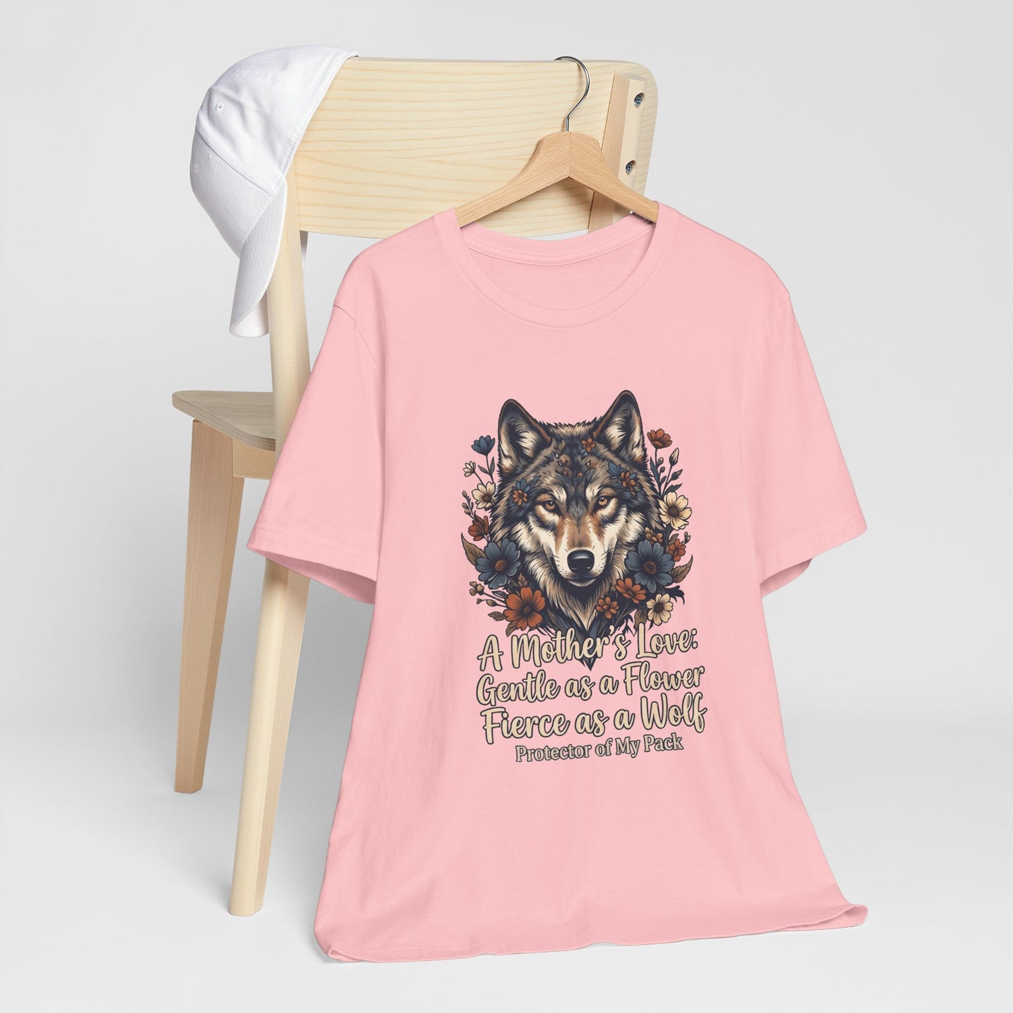 Wolf Mom T-Shirt — “A Mother’s Love: