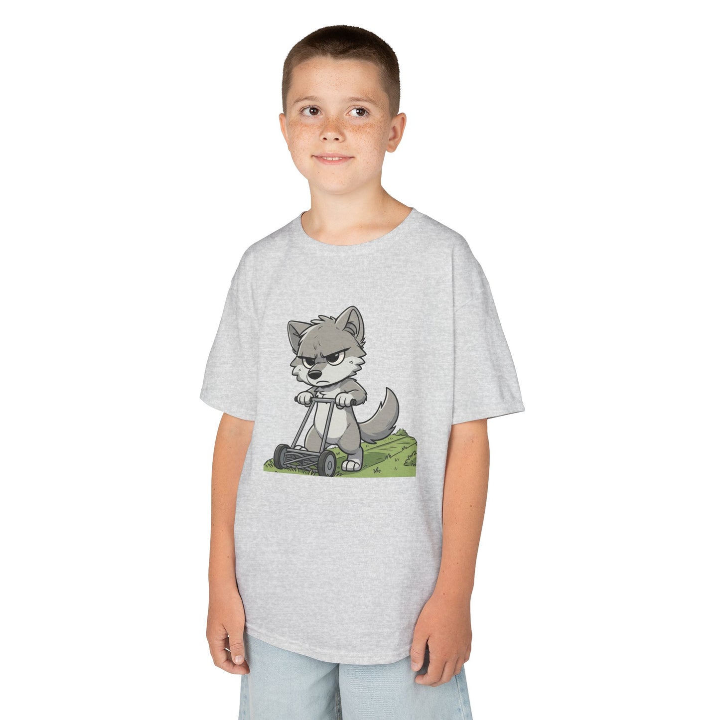 Grumpy Wolf Kid—Mow the Lawn