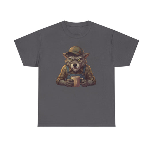 A Grumpy Wolf Graphic T‑Shirt