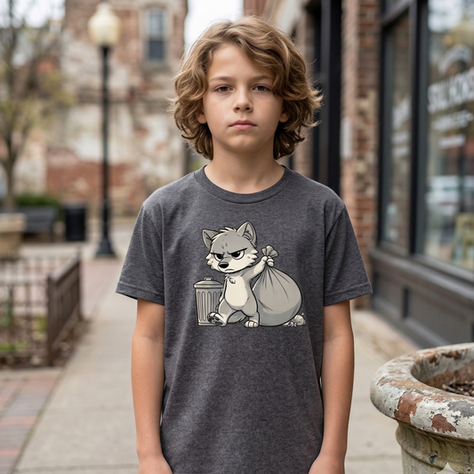 Grumpy Wolf Kid -Take out the trash!