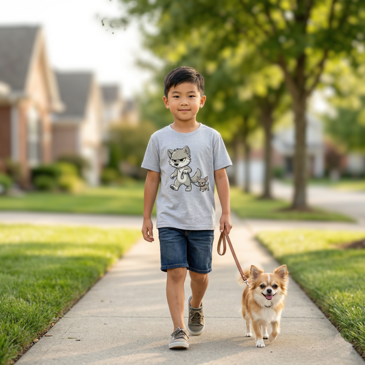Grumpy Wolf Kid—Walk the Dog