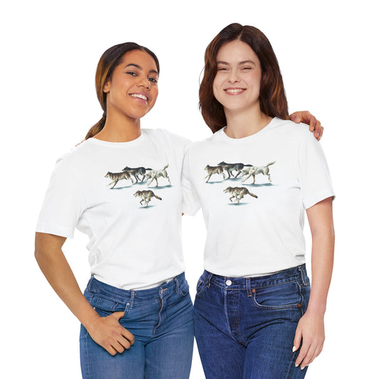 Running Wolves T‑Shirt