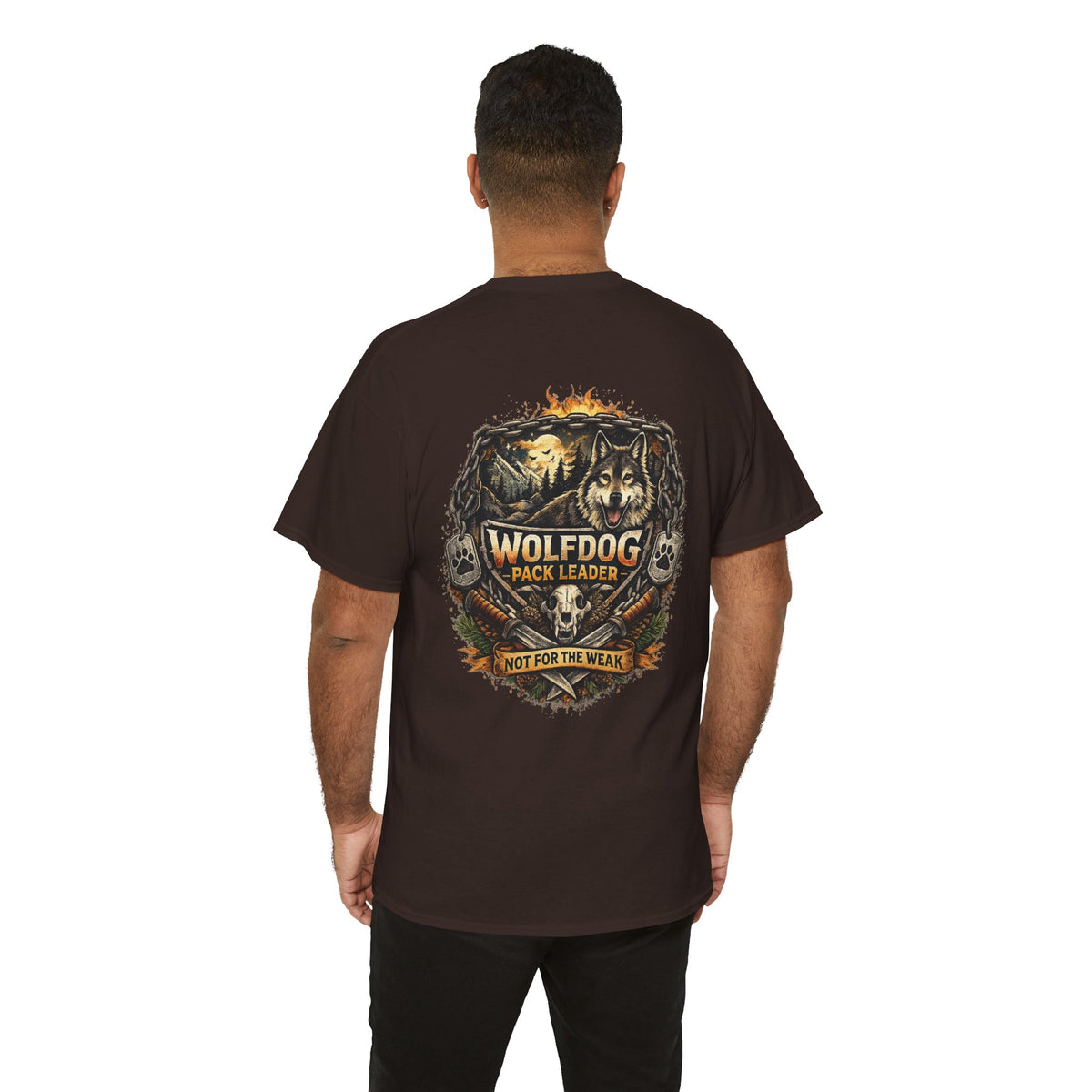 Wolfdog Pack Leader T-Shirt — 'Not For The Weak'