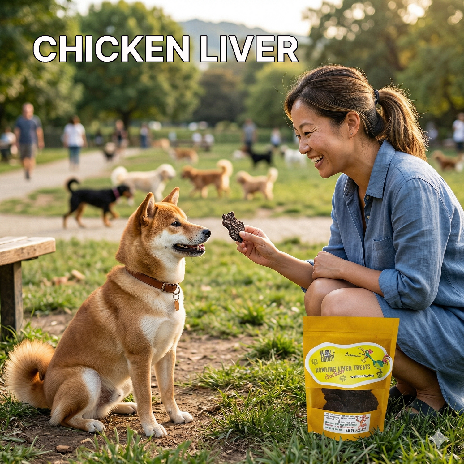 CHICKEN LIVER DOG TREATS
