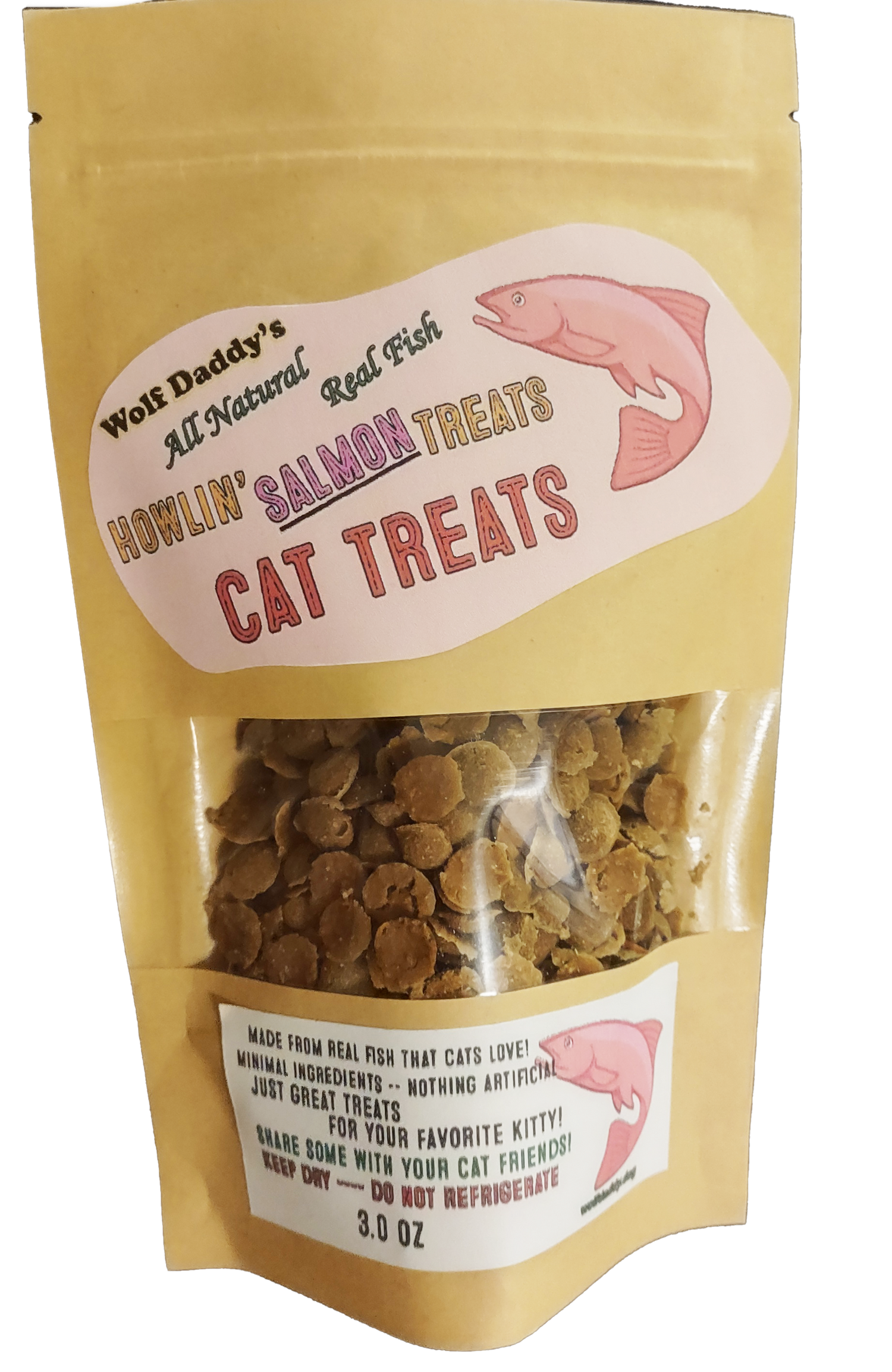 Howling Salmon Cat Treats