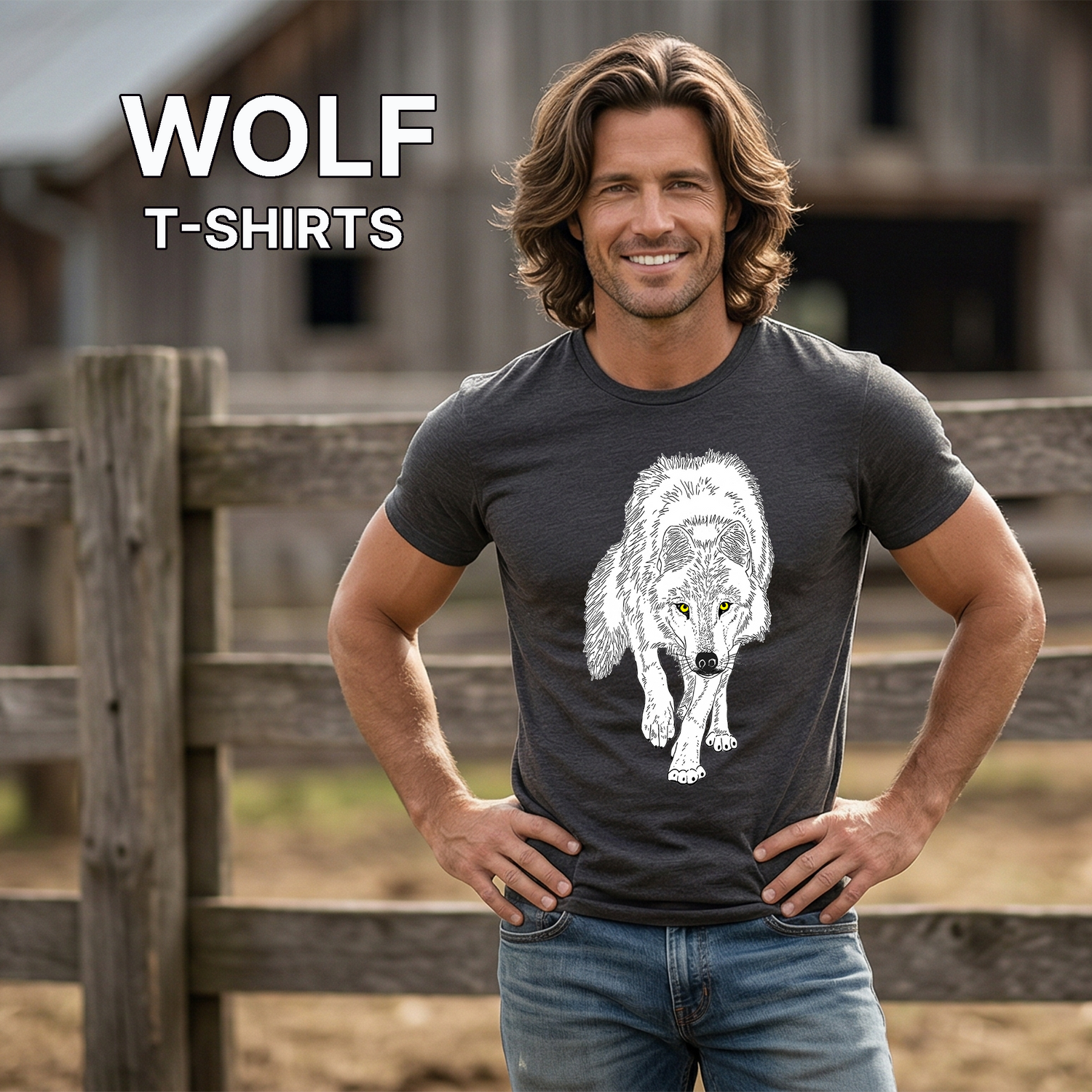 WOLF T- SHIRTS