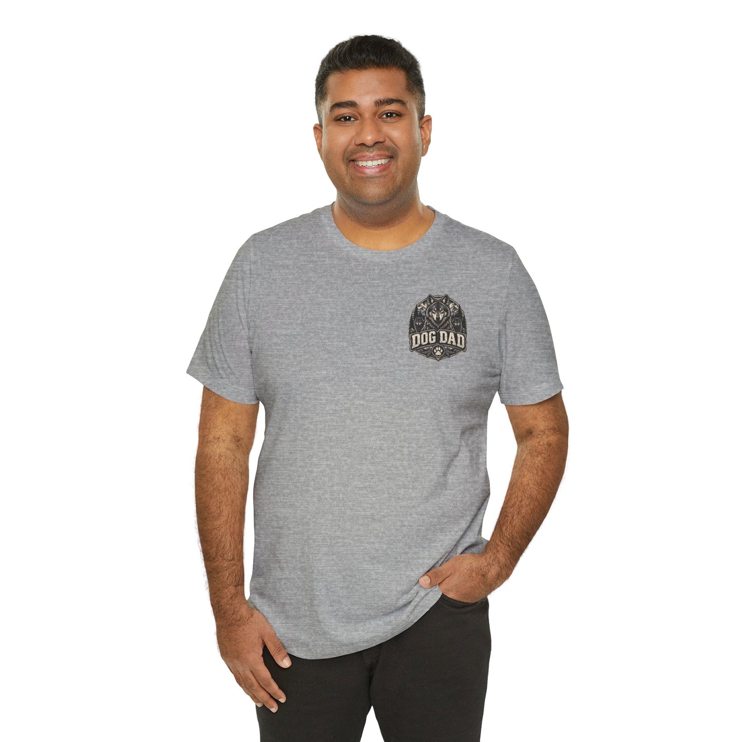 Old Wolf Still Dangerous T‑Shirt – 'Dog Dad' Graphic Tee