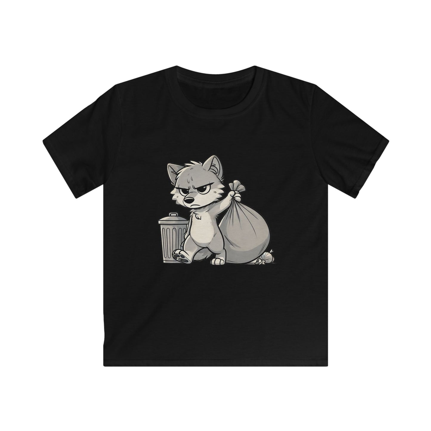 Grumpy Wolf Kid -Take out the trash!