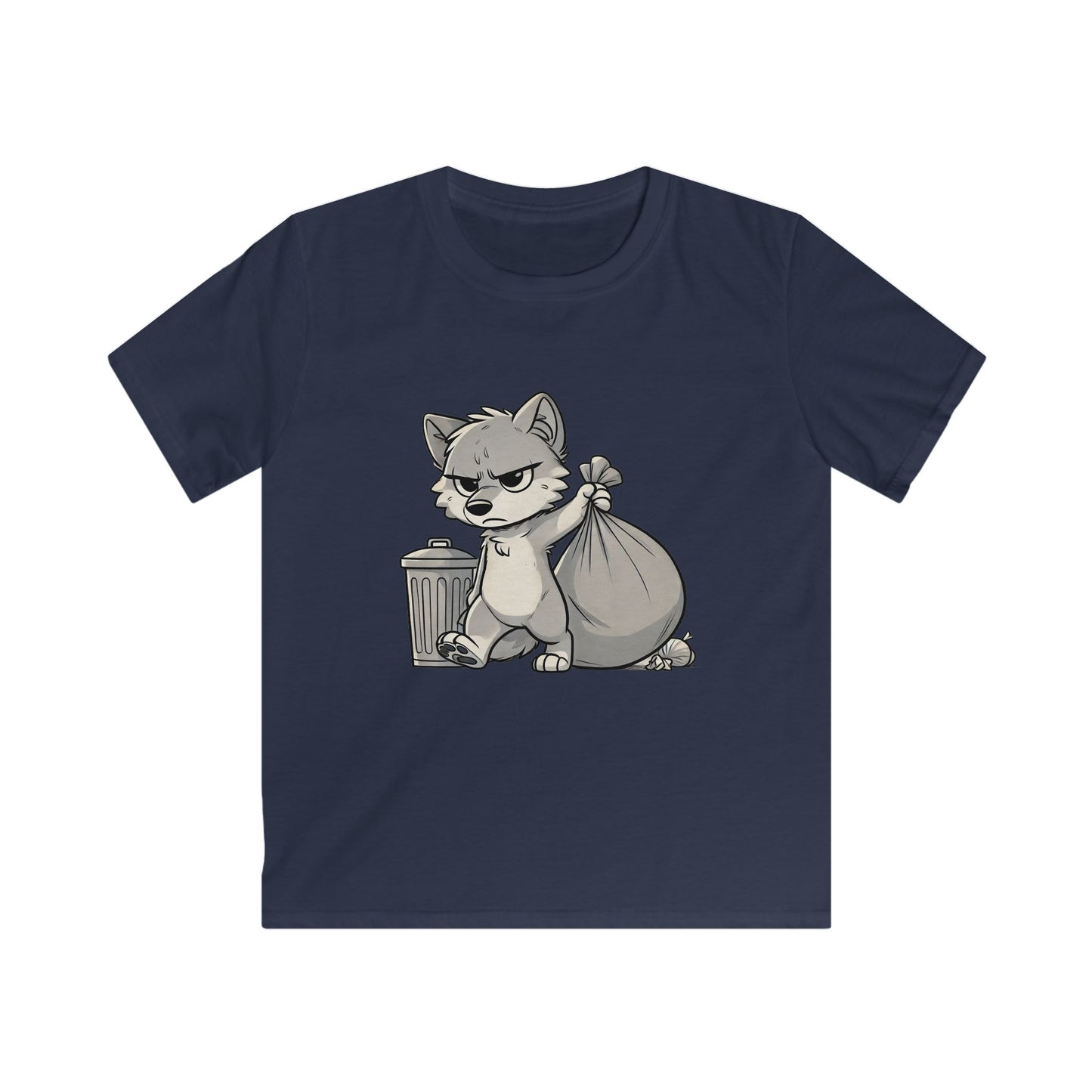 Grumpy Wolf Kid -Take out the trash!