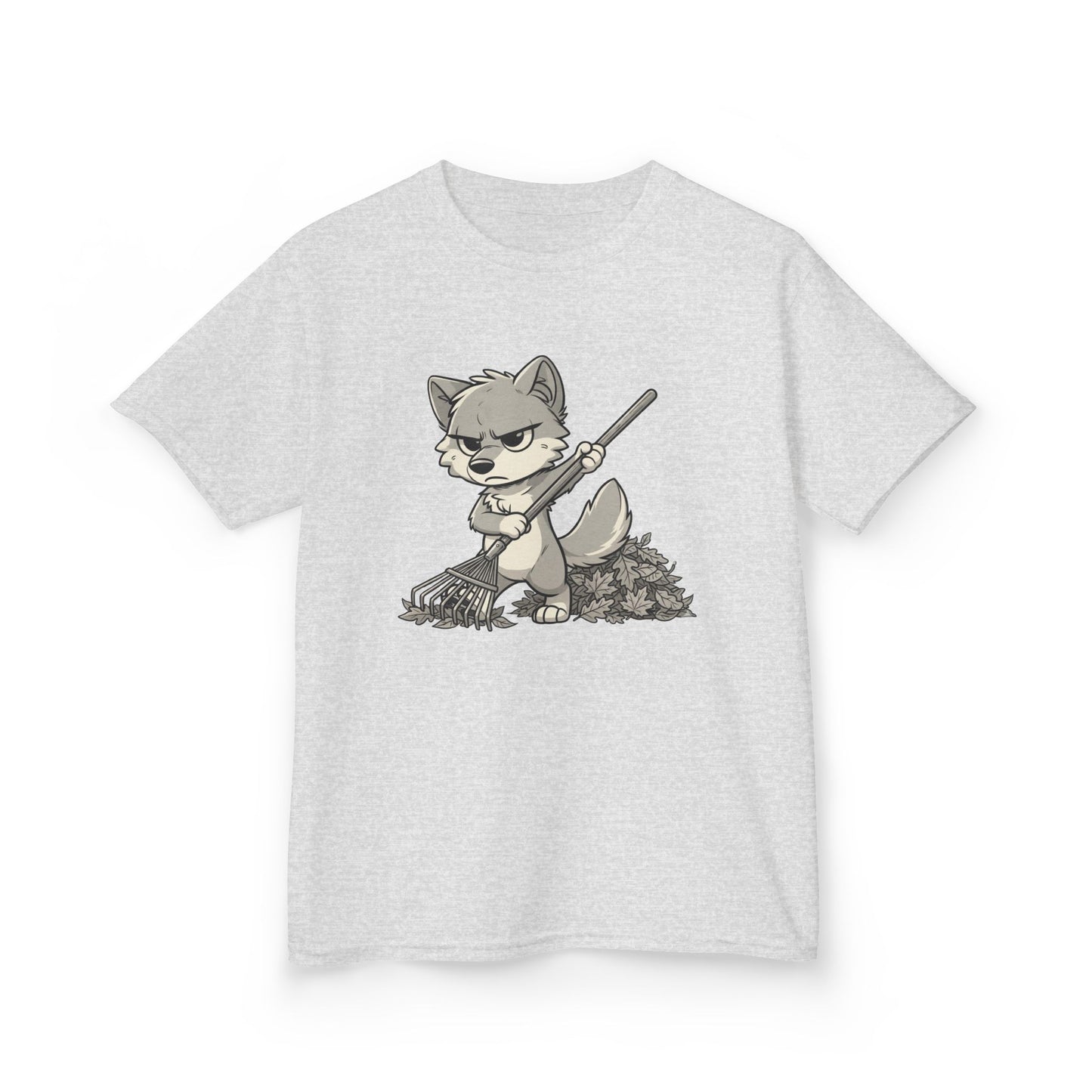 Grumpy Wolf Kid—Rake the Yard
