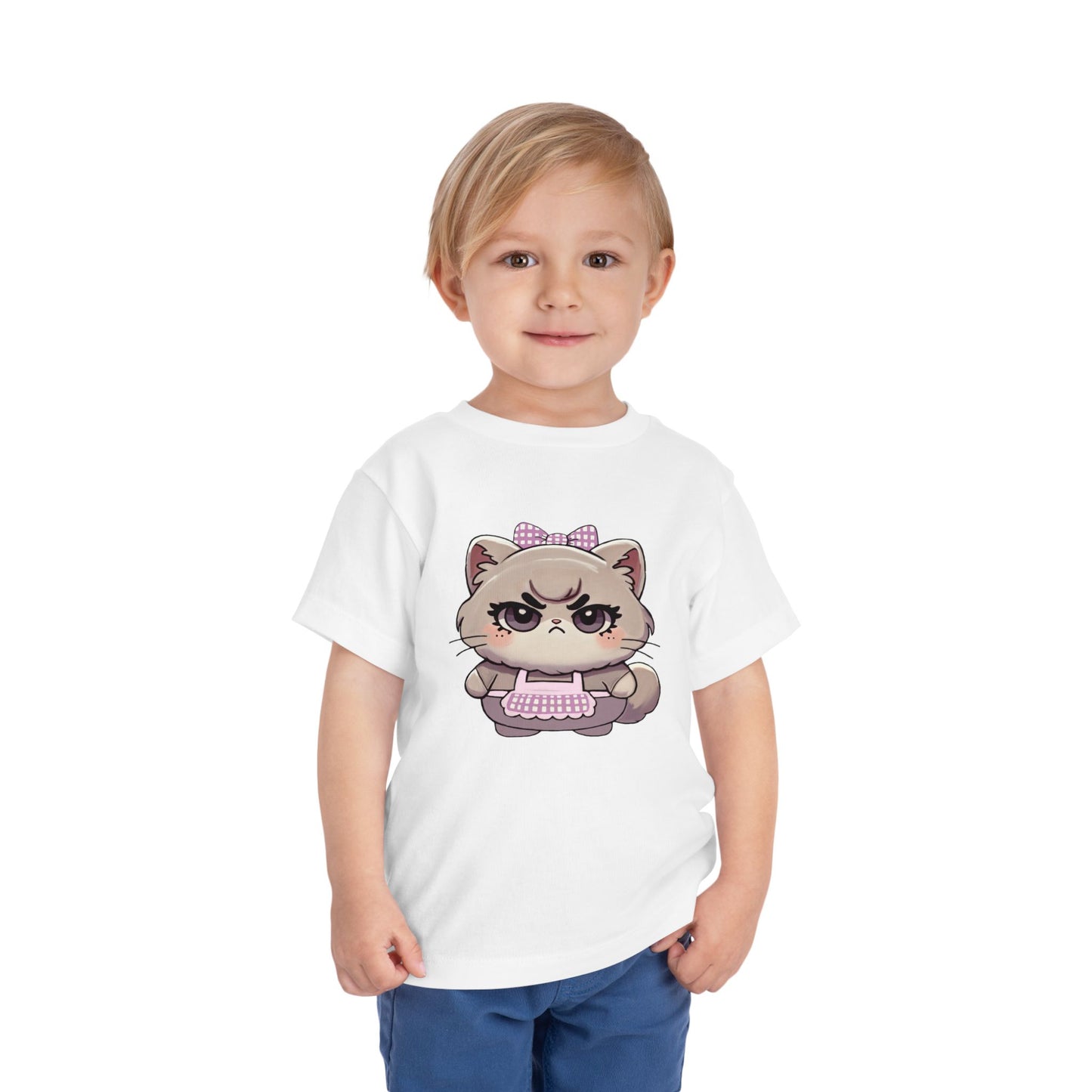 Grumpy kitty - Toddler Tee