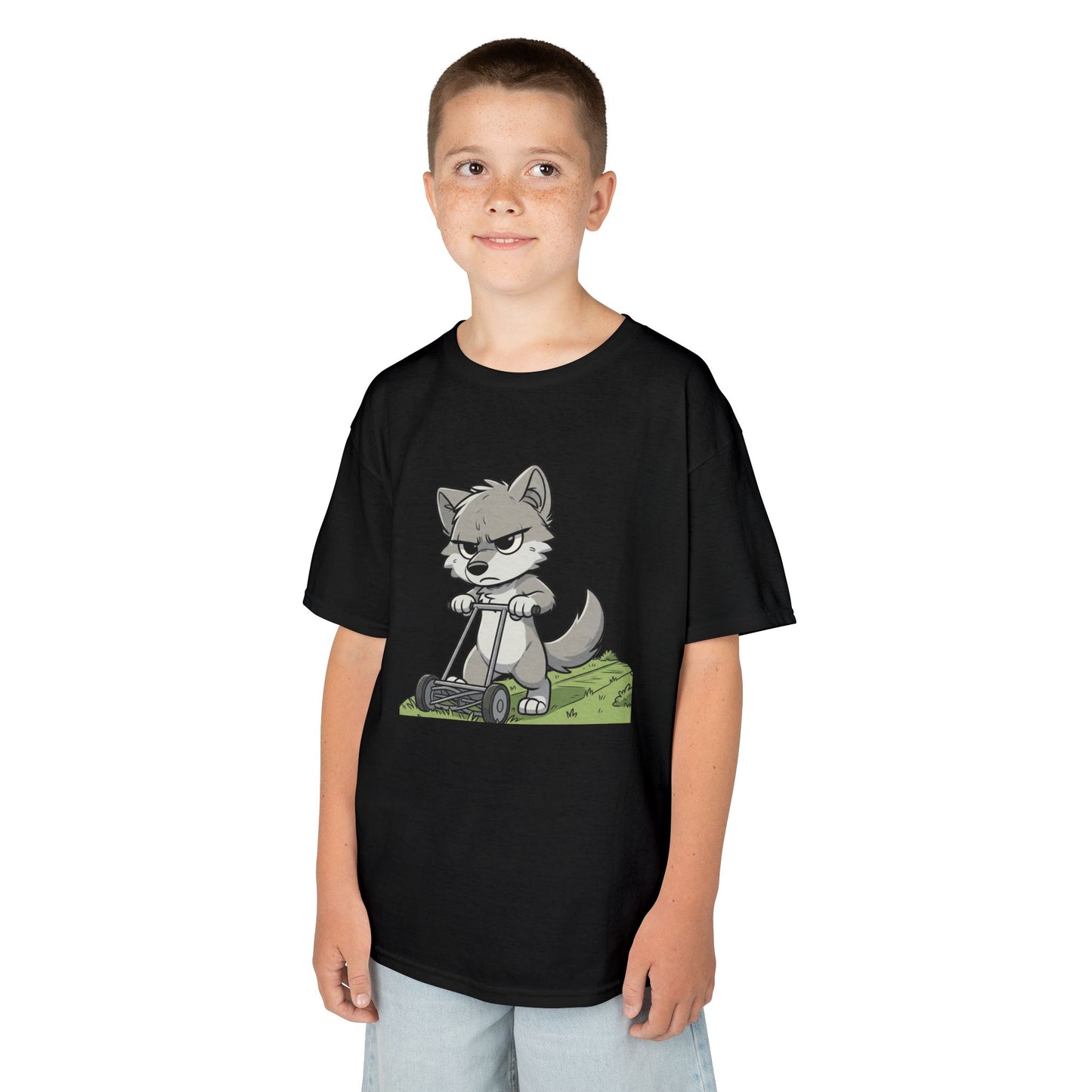 Grumpy Wolf Kid—Mow the Lawn