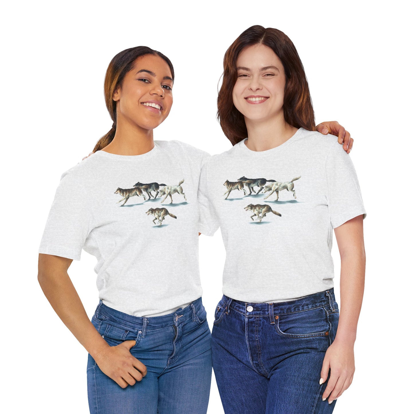 Running Wolves T‑Shirt