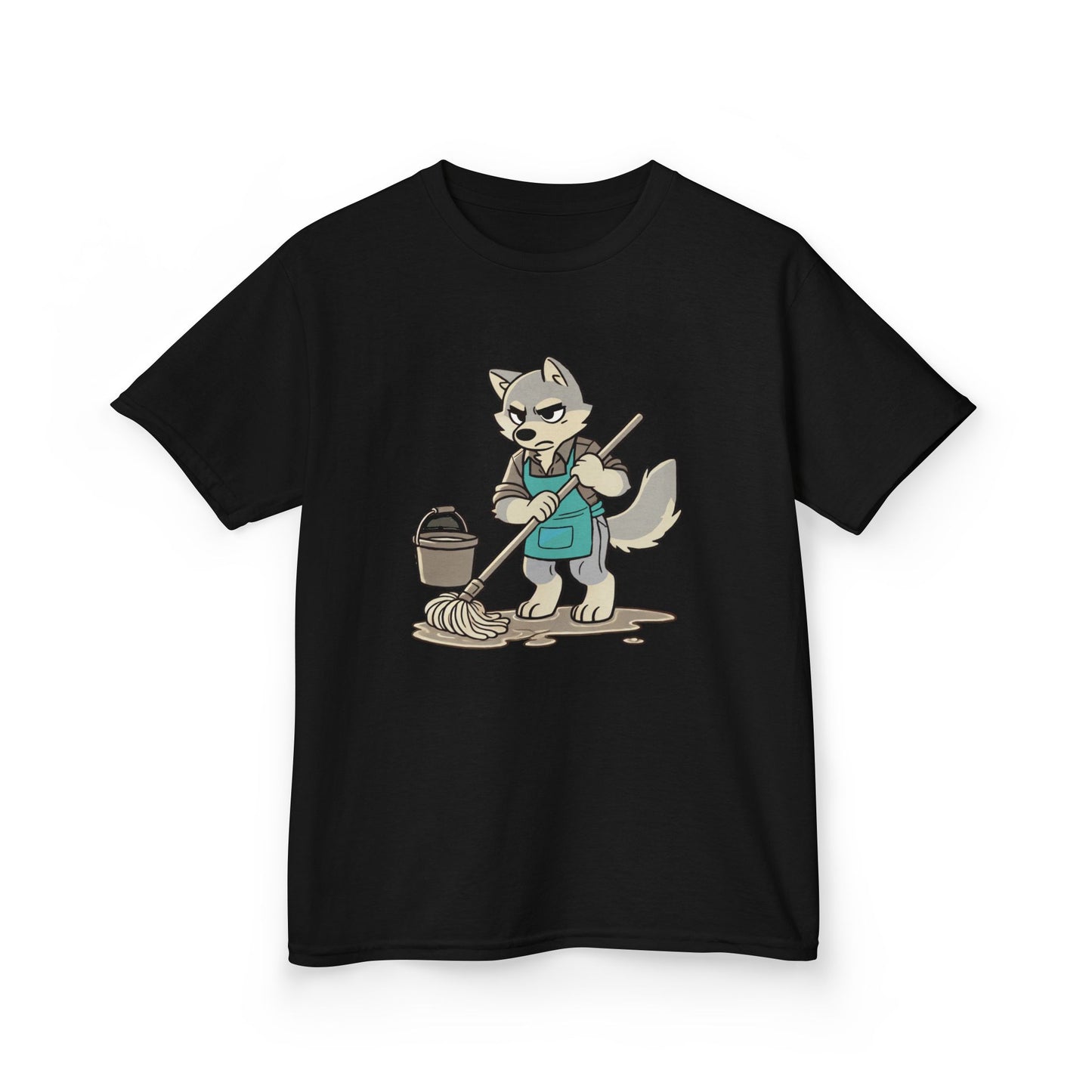 Grumpy Wolf Kid— Mop