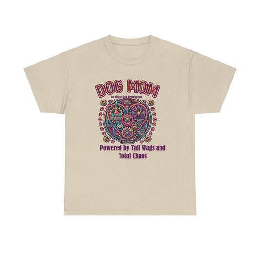 Dog Mom T-Shirt —Colorful Heart Pet Mom