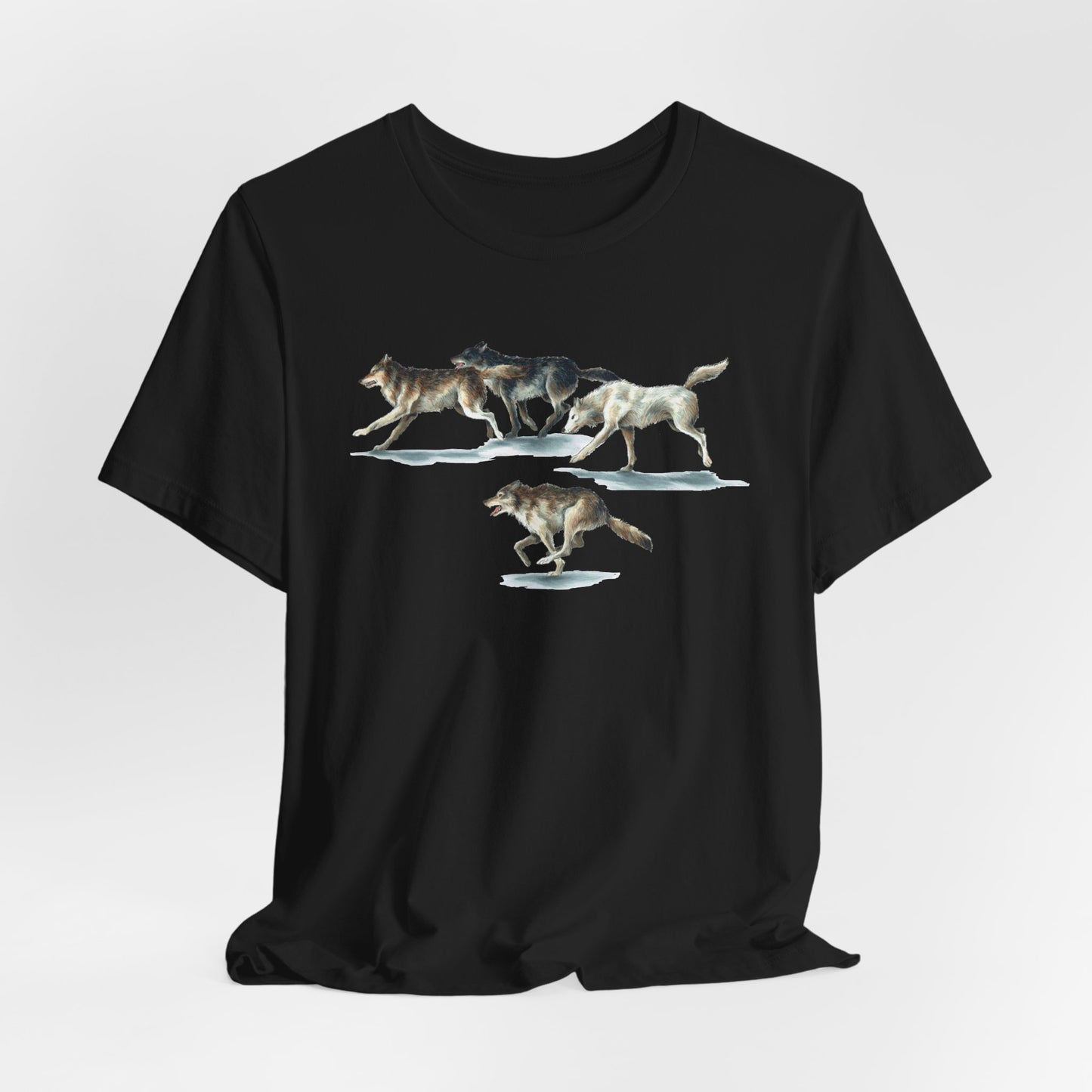 Running Wolves T‑Shirt