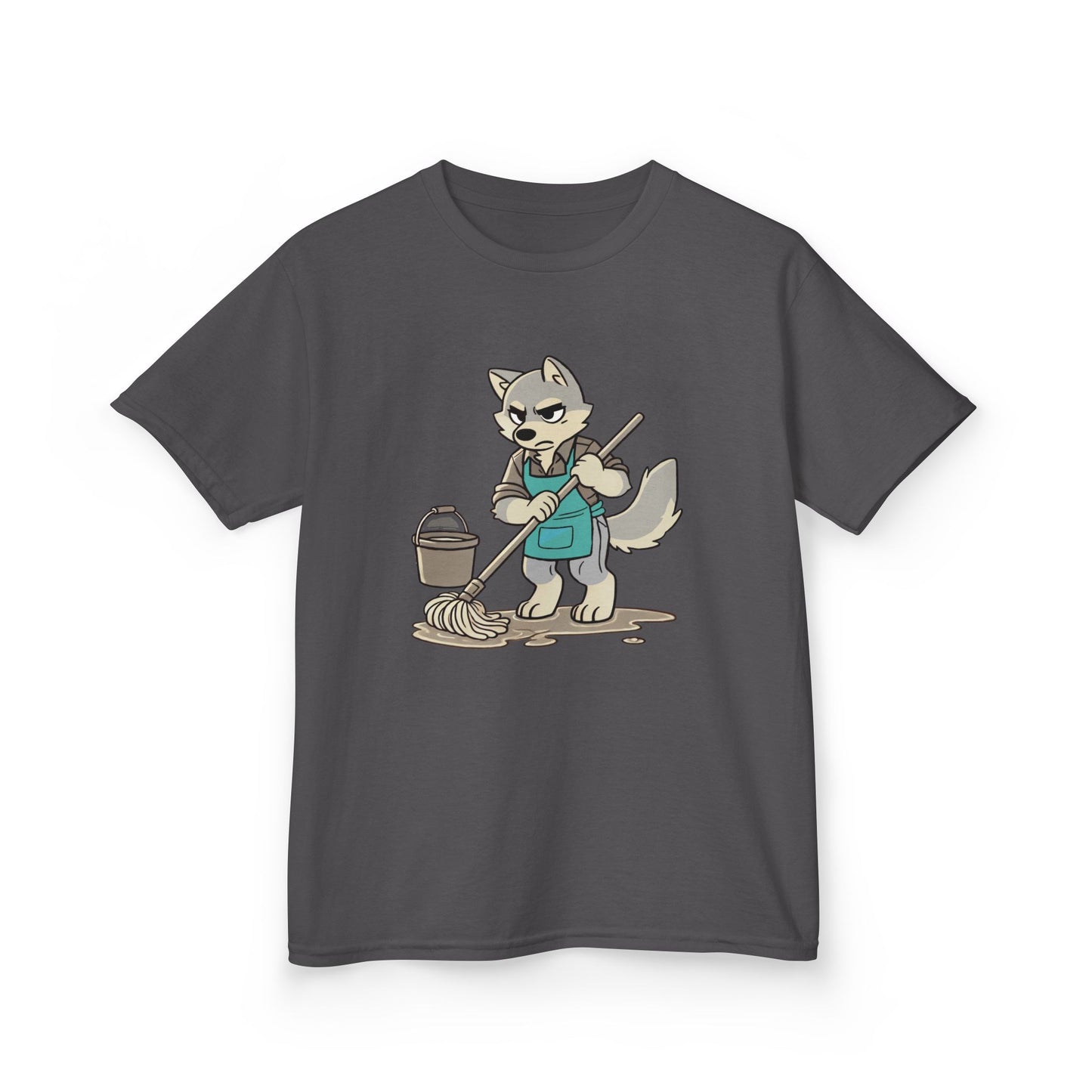 Grumpy Wolf Kid— Mop