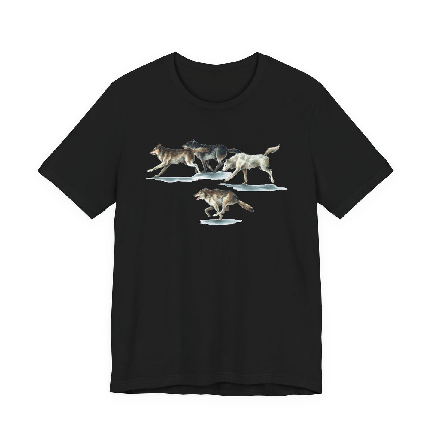 Running Wolves T‑Shirt