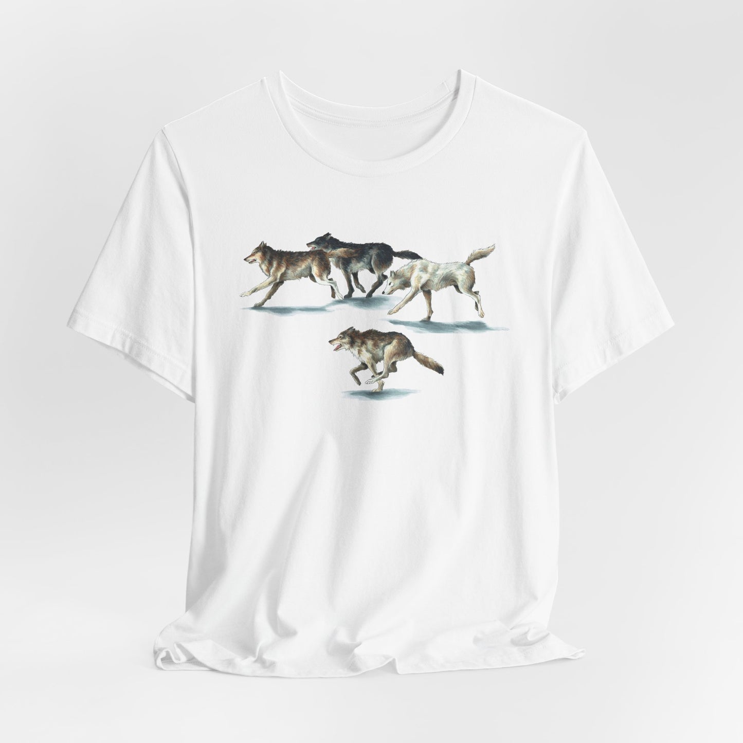 Running Wolves T‑Shirt