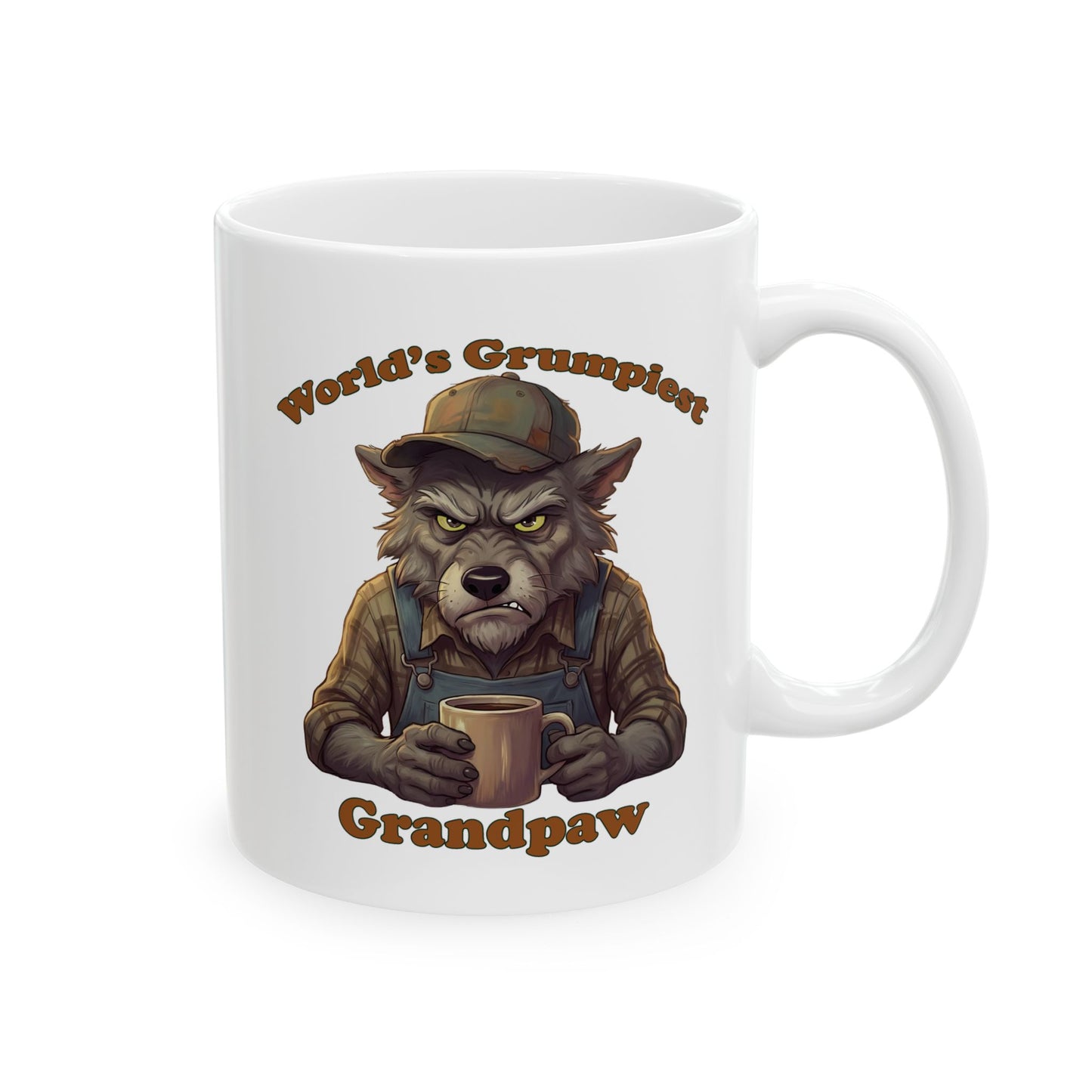 Worlds grumpiest Grandpaw Ceramic Mug (11oz, 15oz)
