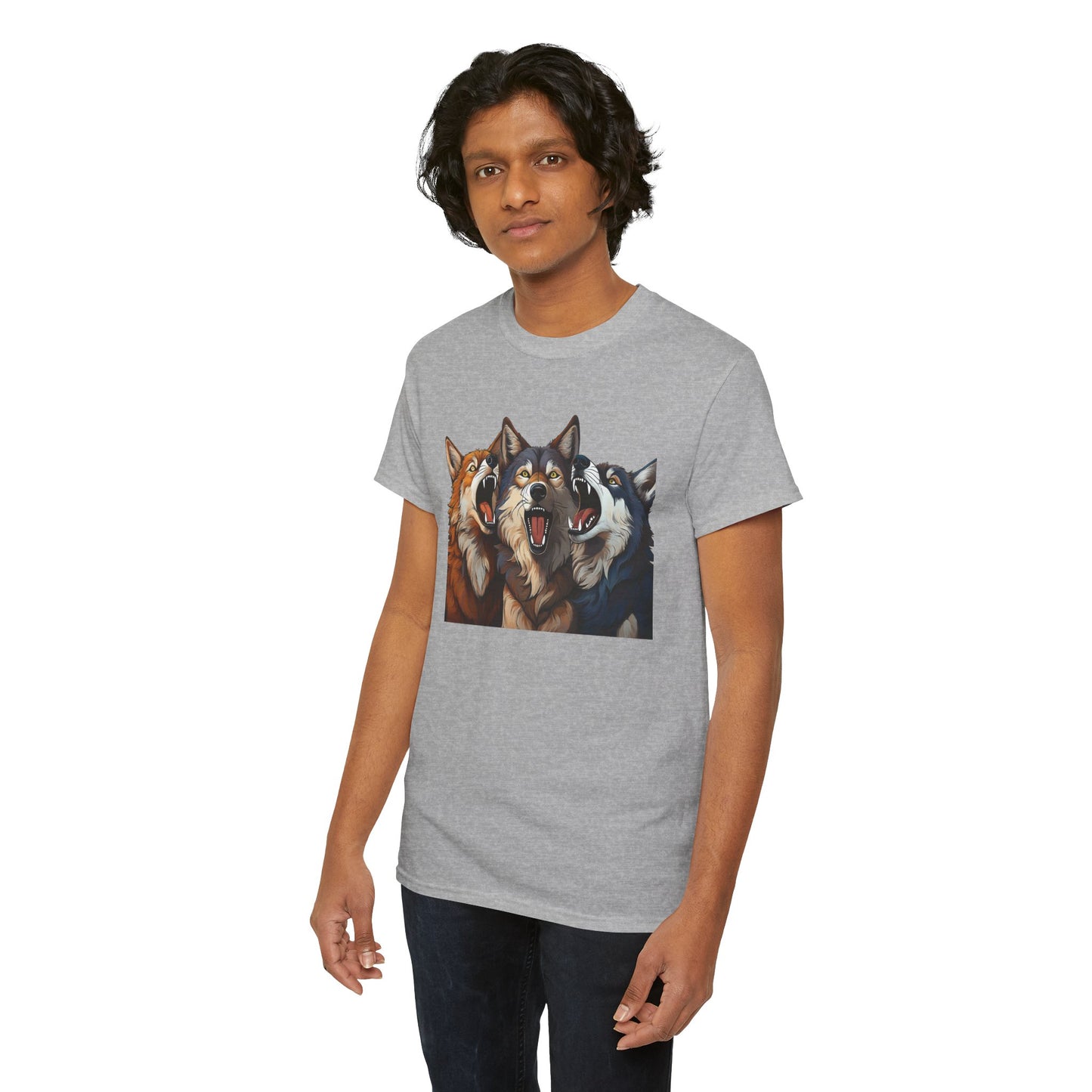 SINGING TRIO of WOLVES - T SHIRT