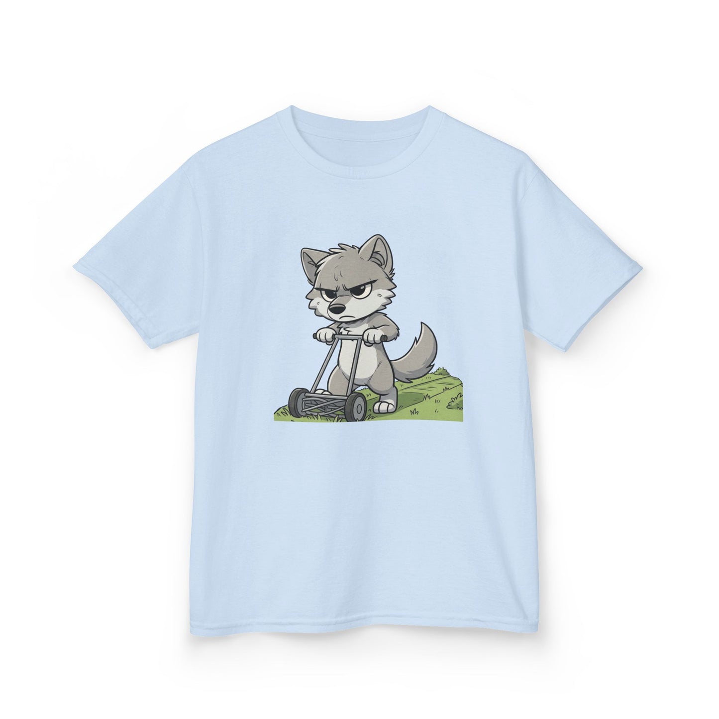 Grumpy Wolf Kid—Mow the Lawn