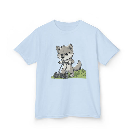 Grumpy Wolf Kid—Mow the Lawn