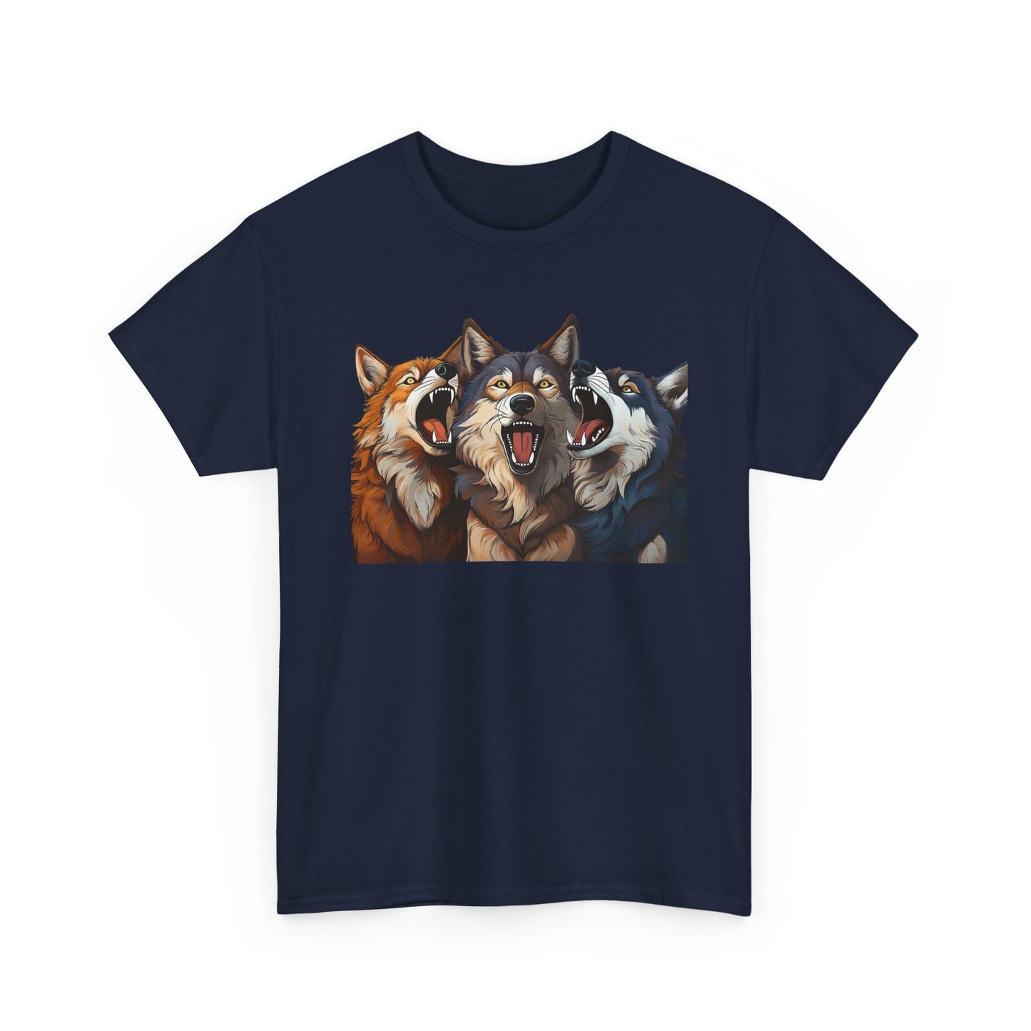 SINGING TRIO of WOLVES - T SHIRT