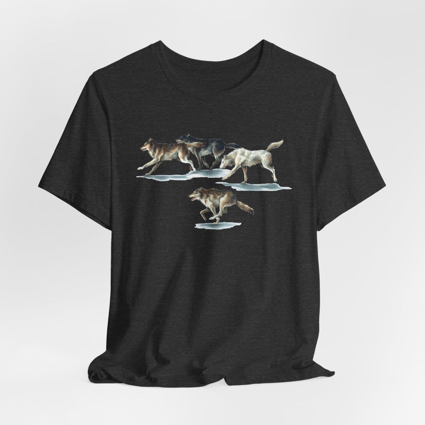 Running Wolves T‑Shirt