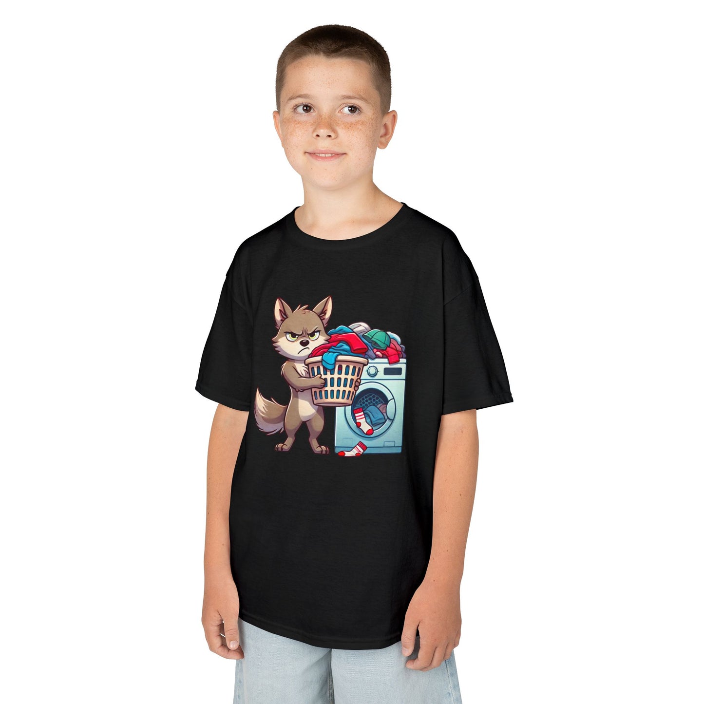 Grumpy Wolf Kid-Laundry