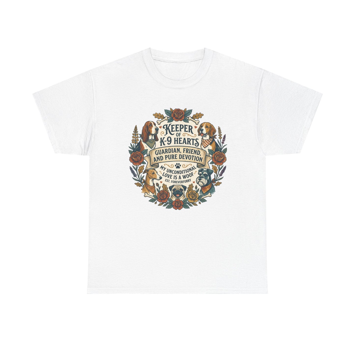 Keeper of K-9 Hearts T-Shirt