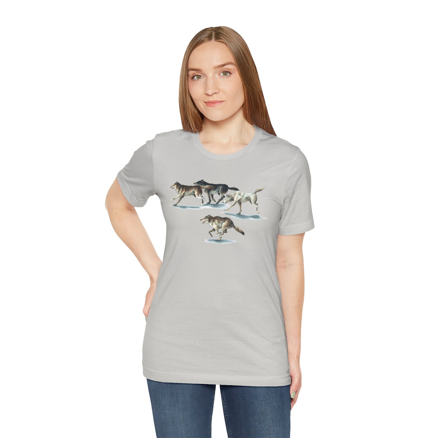 Running Wolves T‑Shirt