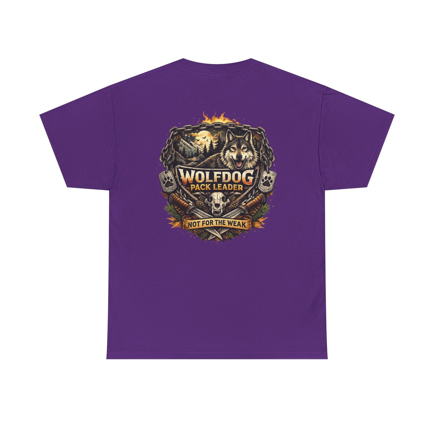 Wolfdog Pack Leader T-Shirt — 'Not For The Weak'