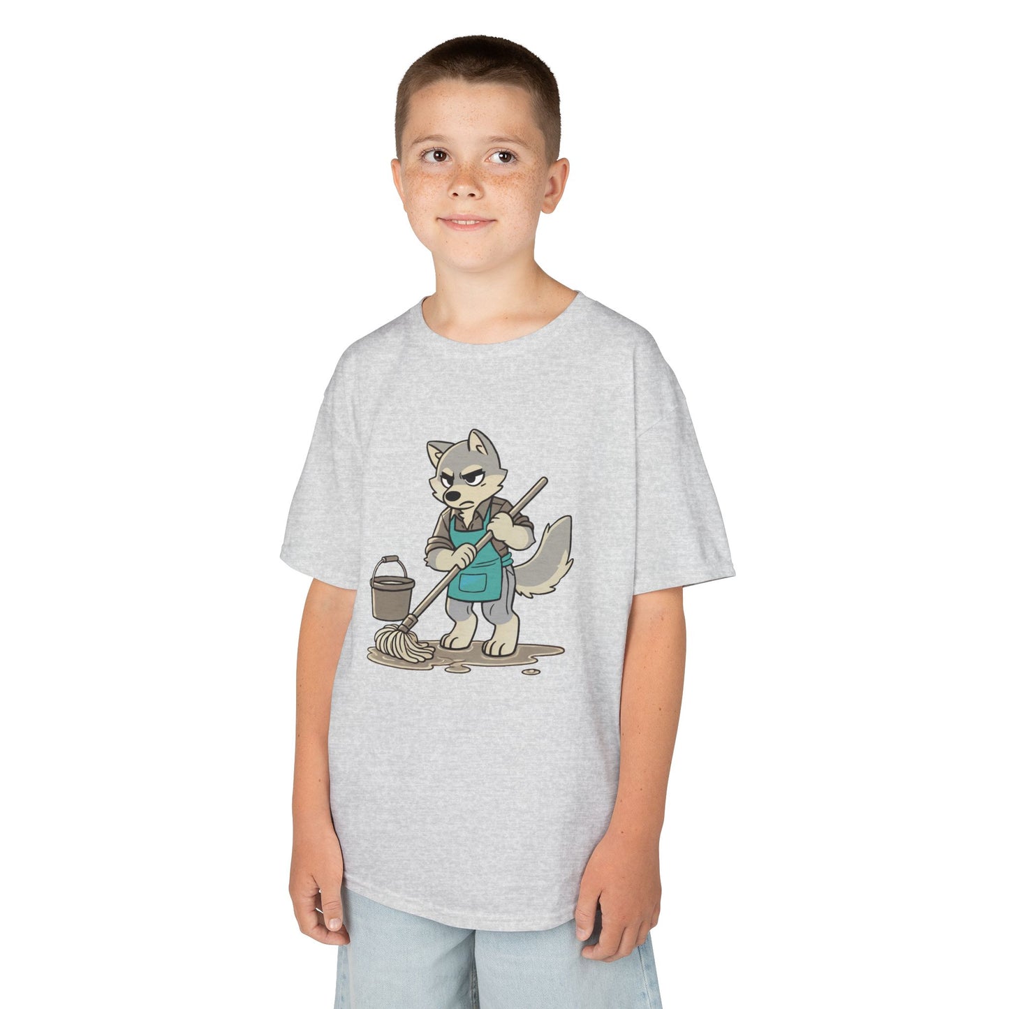 Grumpy Wolf Kid— Mop