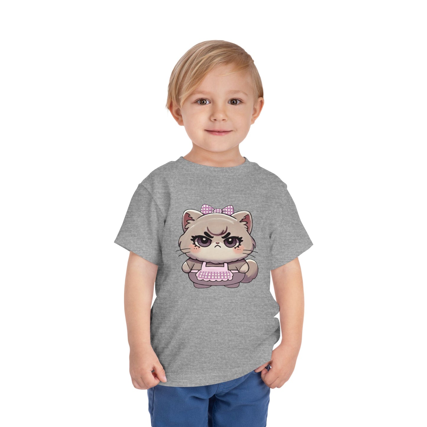 Grumpy kitty - Toddler Tee