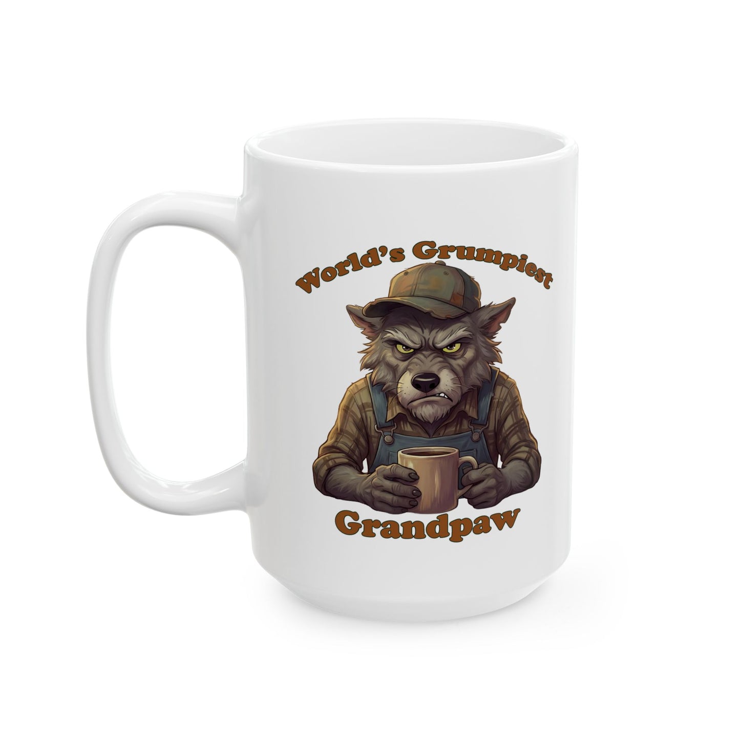 Worlds grumpiest Grandpaw Ceramic Mug (11oz, 15oz)