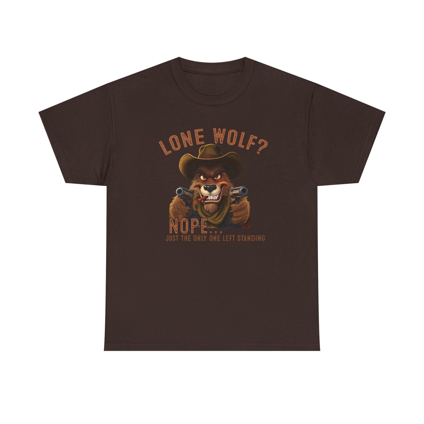 Lone Wolf? Nope — Wolf Graphic Tee