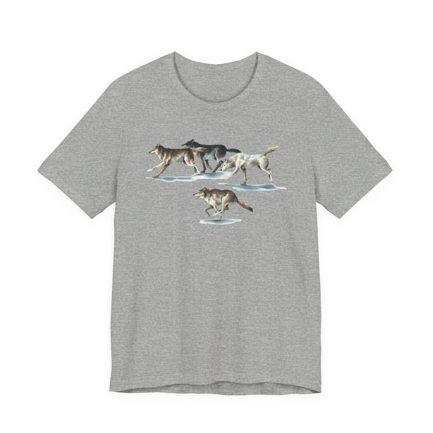 Running Wolves T‑Shirt