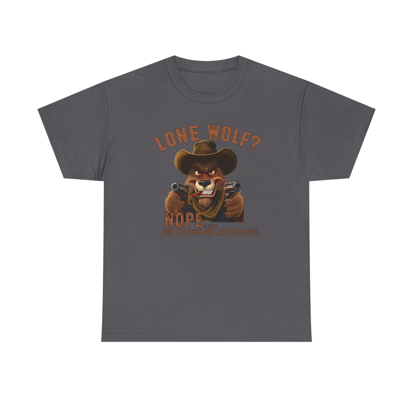Lone Wolf? Nope — Wolf Graphic Tee