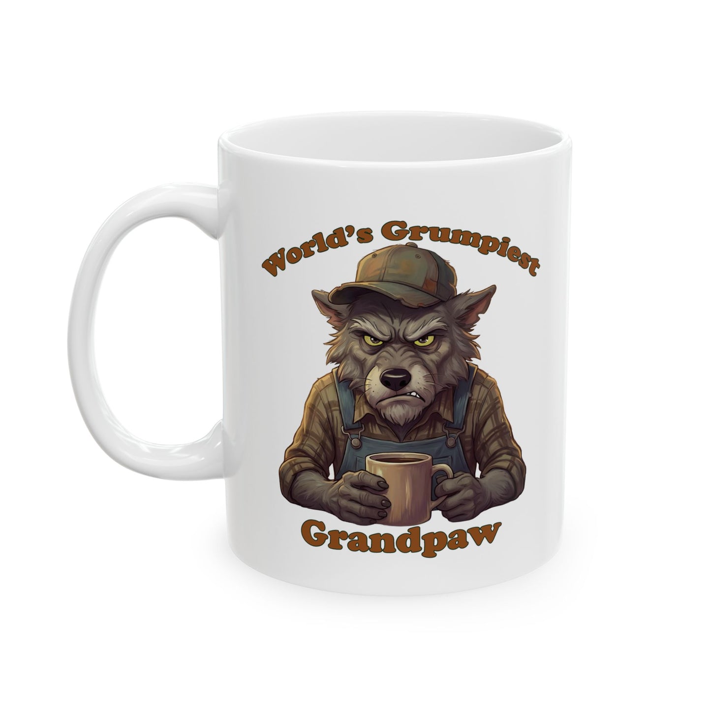 Worlds grumpiest Grandpaw Ceramic Mug (11oz, 15oz)
