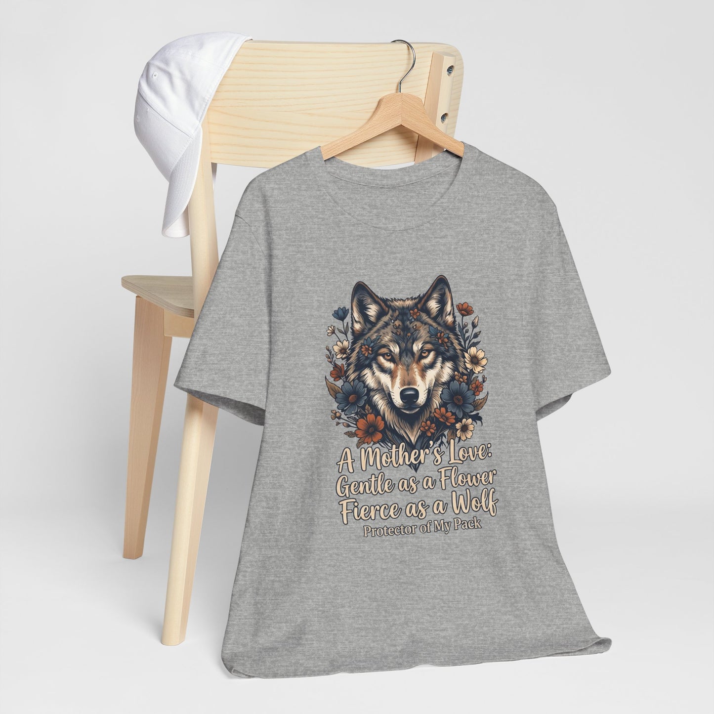 Wolf Mom T-Shirt — “A Mother’s Love: