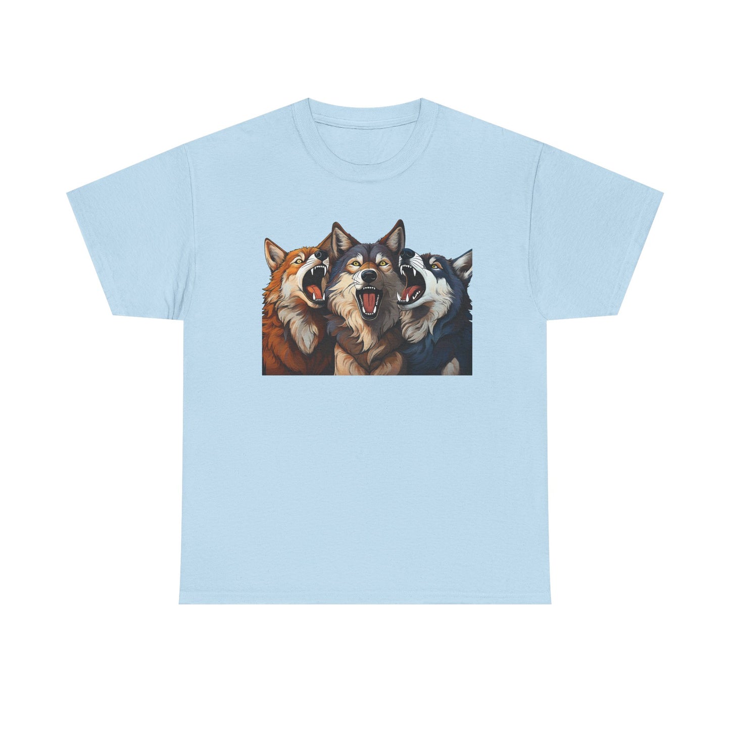 SINGING TRIO of WOLVES - T SHIRT