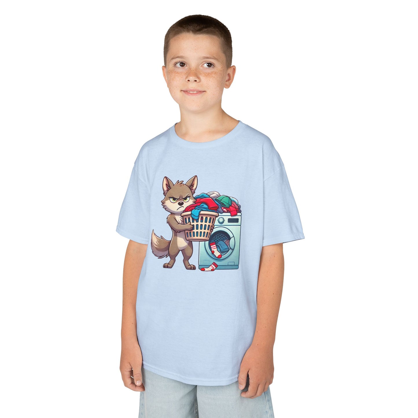 Grumpy Wolf Kid-Laundry