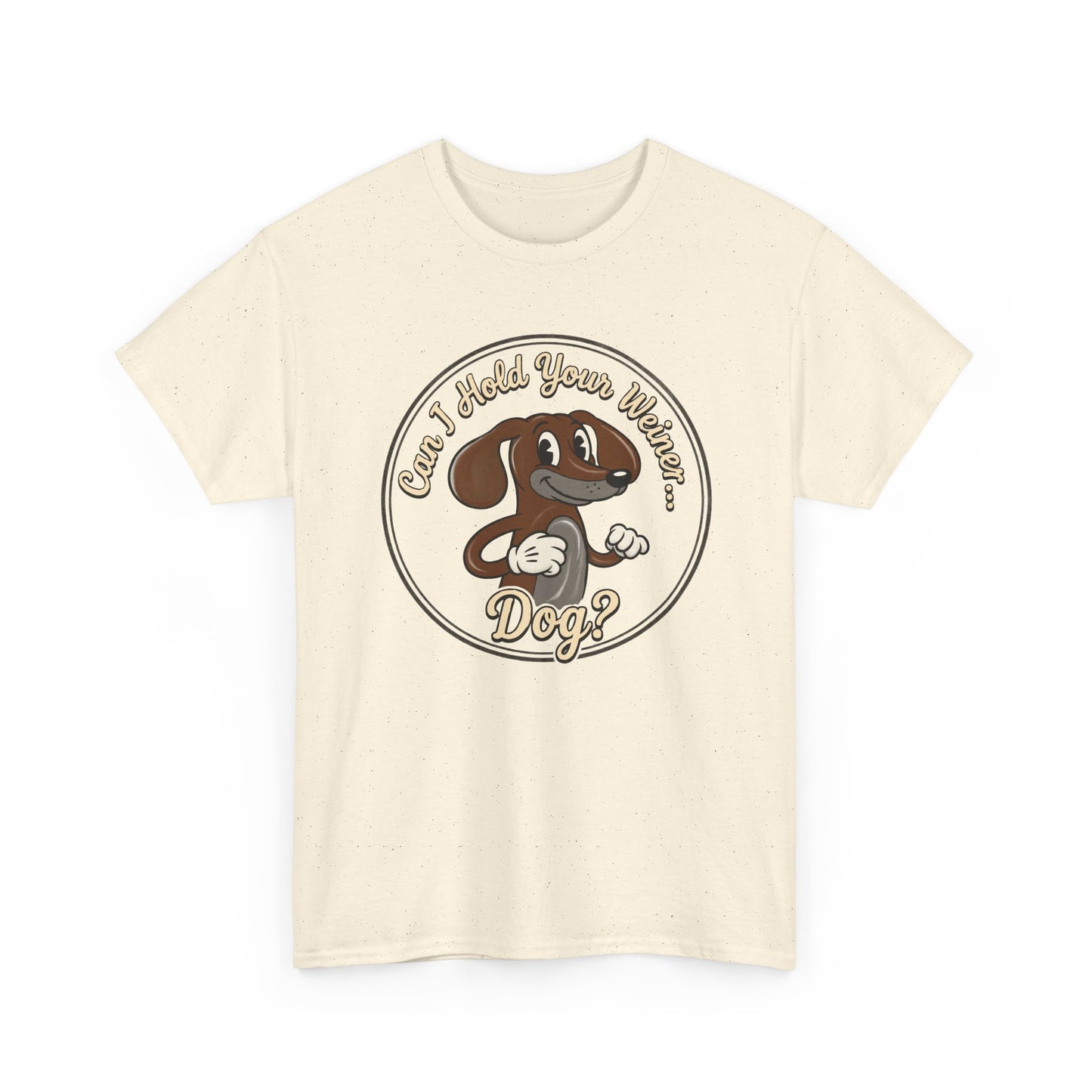 Vintage Cartoon  Weiner Dog T