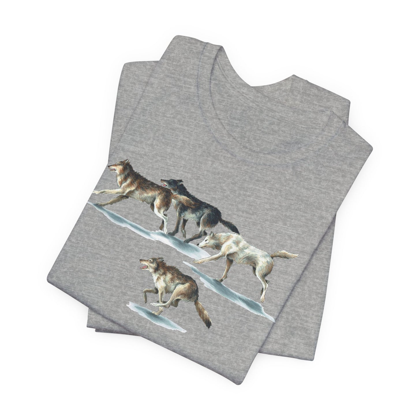 Running Wolves T‑Shirt