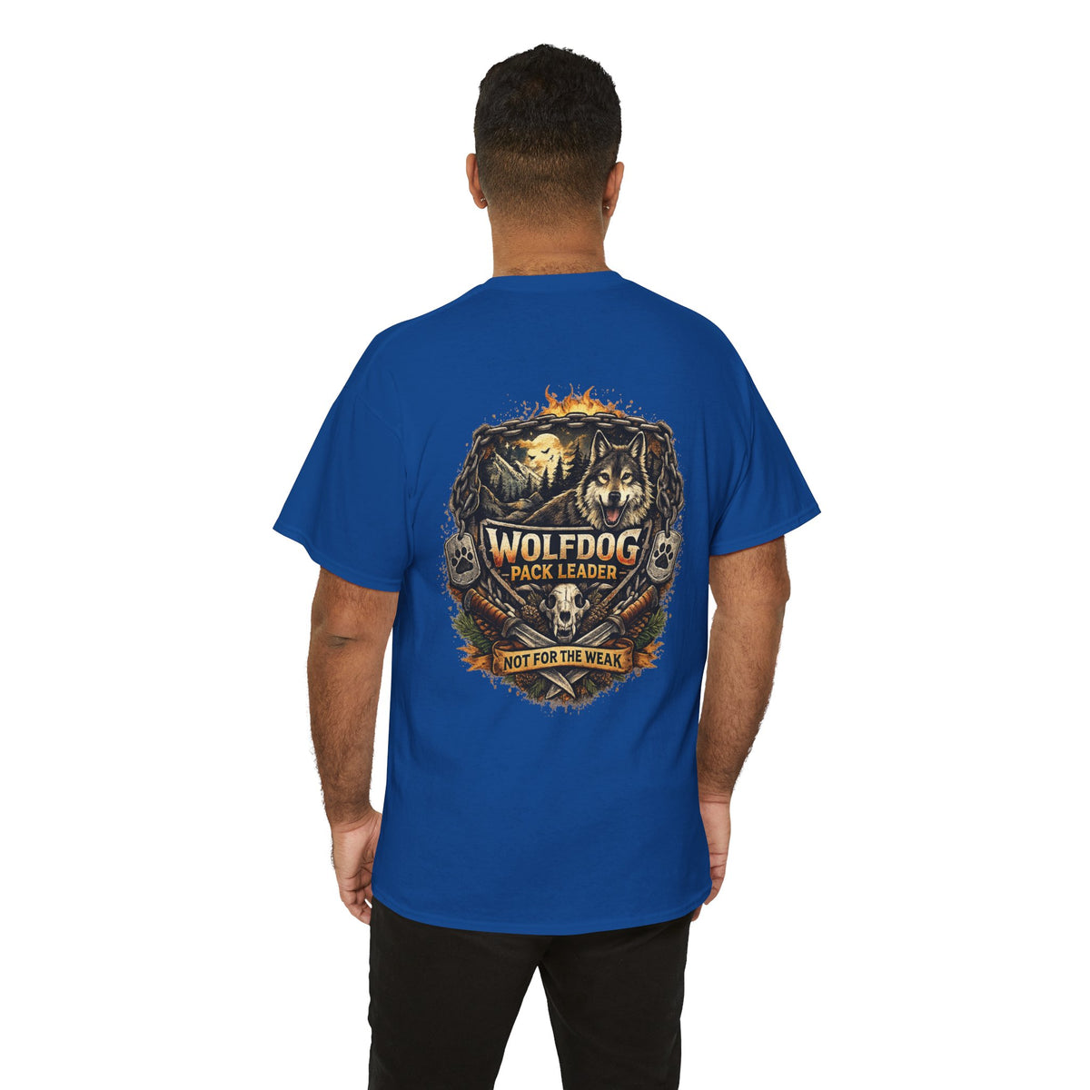 Wolfdog Pack Leader T-Shirt — 'Not For The Weak'