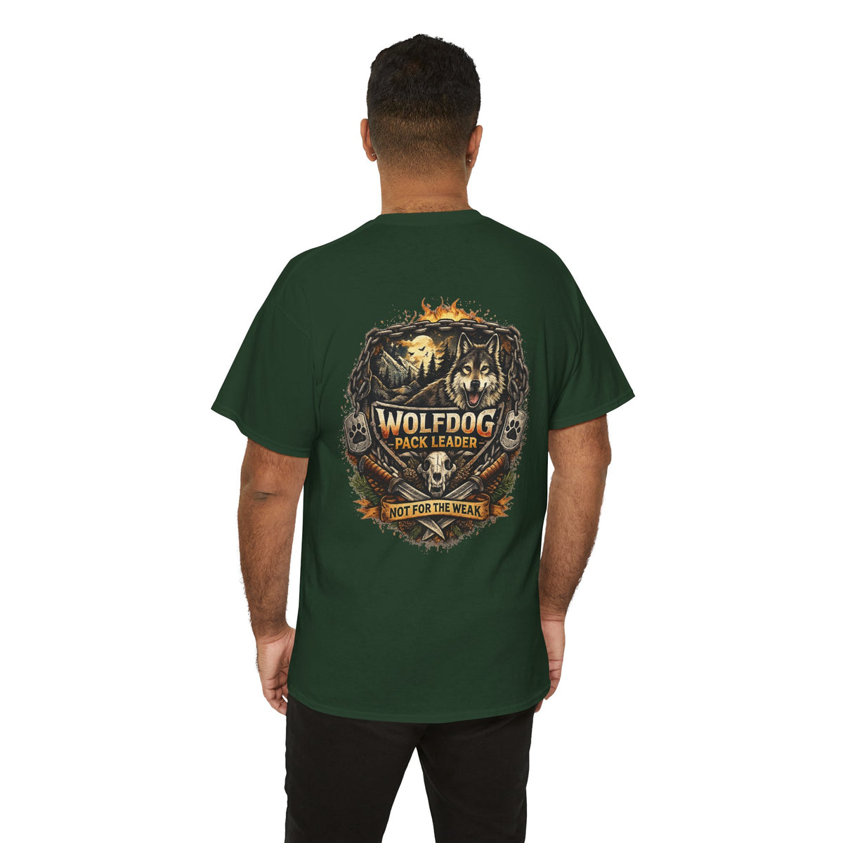 Wolfdog Pack Leader T-Shirt — 'Not For The Weak'