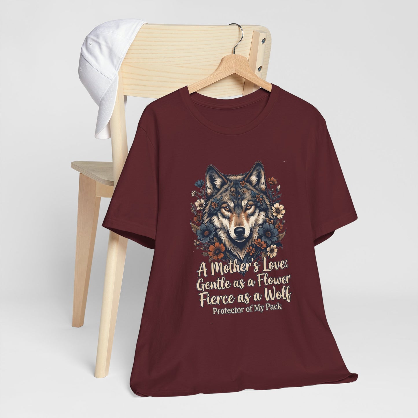 Wolf Mom T-Shirt — “A Mother’s Love: