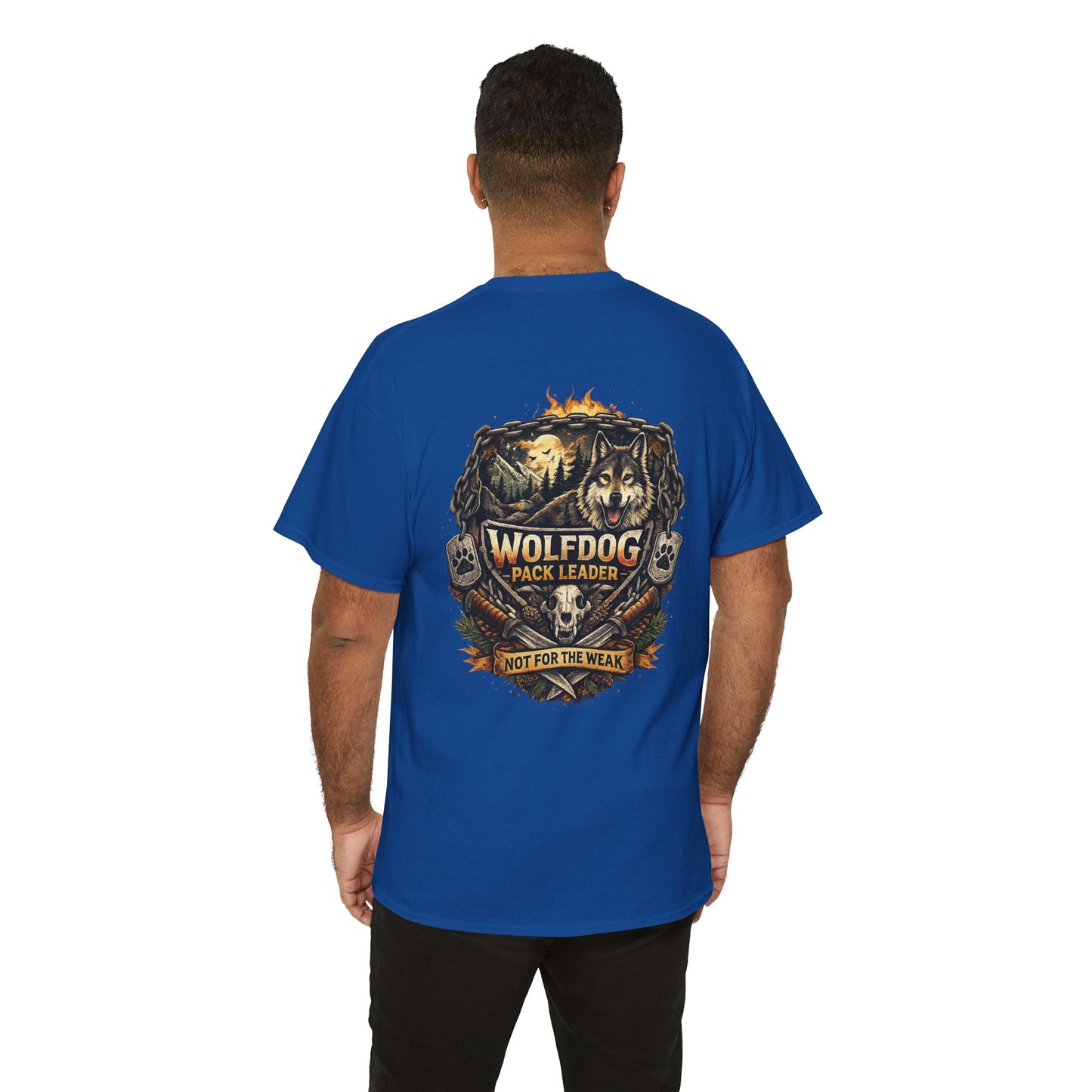 Wolfdog Pack Leader T-Shirt — 'Not For The Weak'